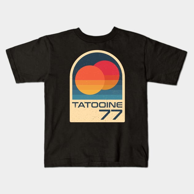 Tatooine 2.0 Kids T-Shirt by Sachpica